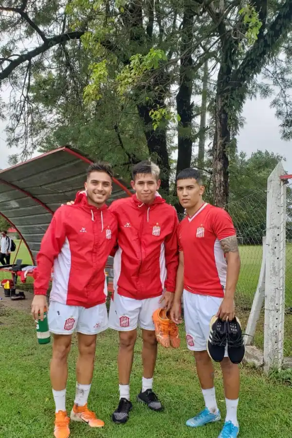 ESFUERZO Y DEDICACIÓN. Nahuel Pereyra, Nicolás Moreno y Kevin Gallardo buscan seguir mejorando y aprendiendo.  la gaceta / fotos de osvaldo ripoll - prensa casm