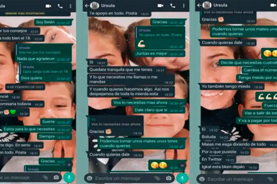 Me callé hasta que me vi muerta: los mensajes de la adolescente asesinada por su ex