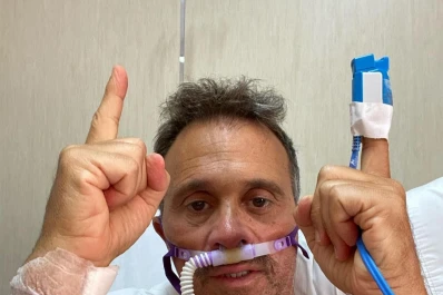 A 17 días de estar internado por coronavirus, Lapegue escribió un mensaje conmovedor