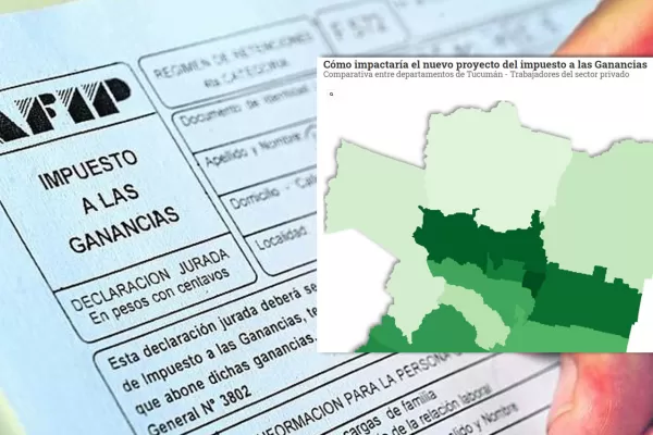 A quiénes beneficiaría el nuevo proyecto del impuesto a las Ganancias