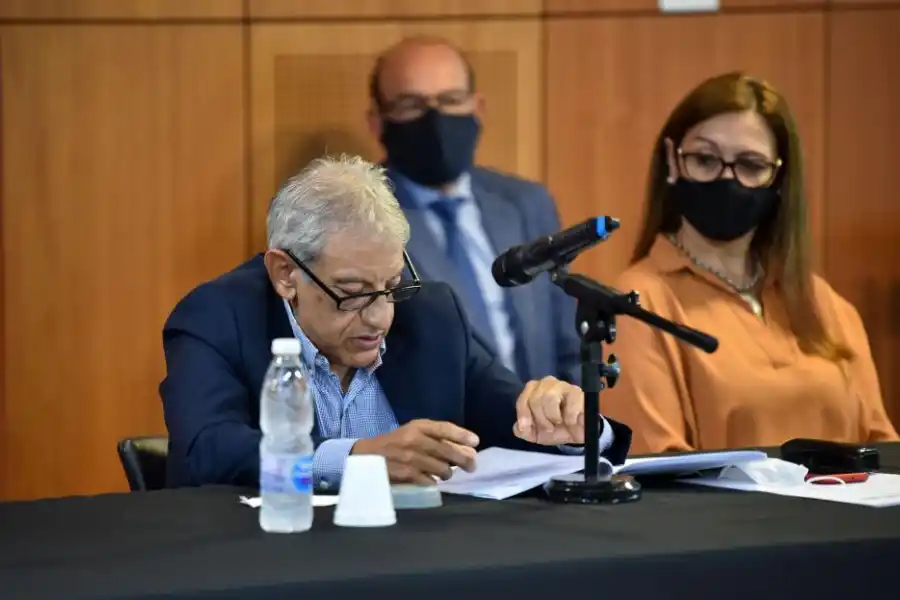 El legislador Zacarías Khoder (PJ).  