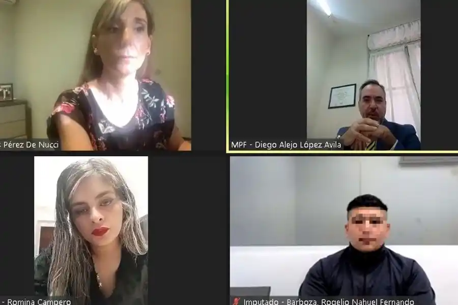 JUICIO ABREVIADO. Barboza reconoció ser el autor de los dos robos.