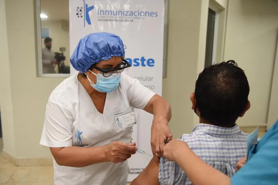 EN CAMPAÑA. La aplicación de las dosis es voluntaria en nuestro país. la gaceta / foto de Analía Jaramillo