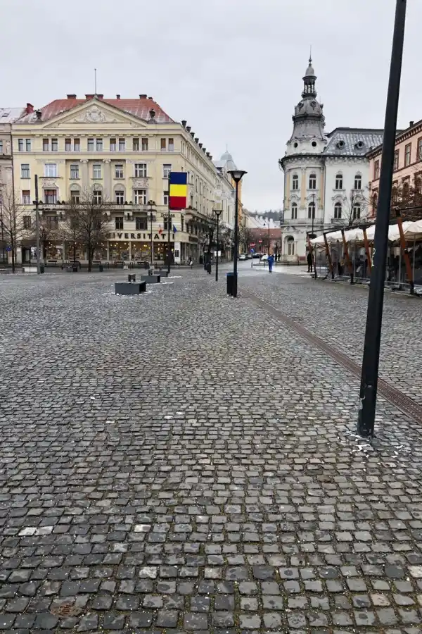 ADOQUINES. Cluj-napoca, la ciudad donde reside Chacana, está en el corazón de Transilvania.
