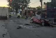 Impactante accidente en Yerba Buena: un joven se encuentra grave