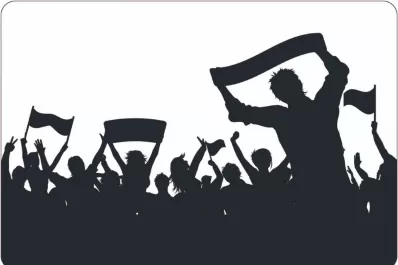 Una arenga antes de salir a la cancha