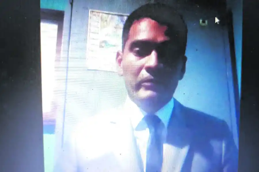 ACUSADO. El oficial Javier Gómez.