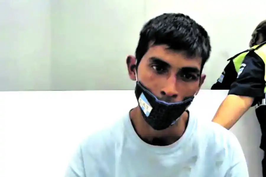 ACUSADO. Walter Mauricio Regudero (26) quedó detenido.