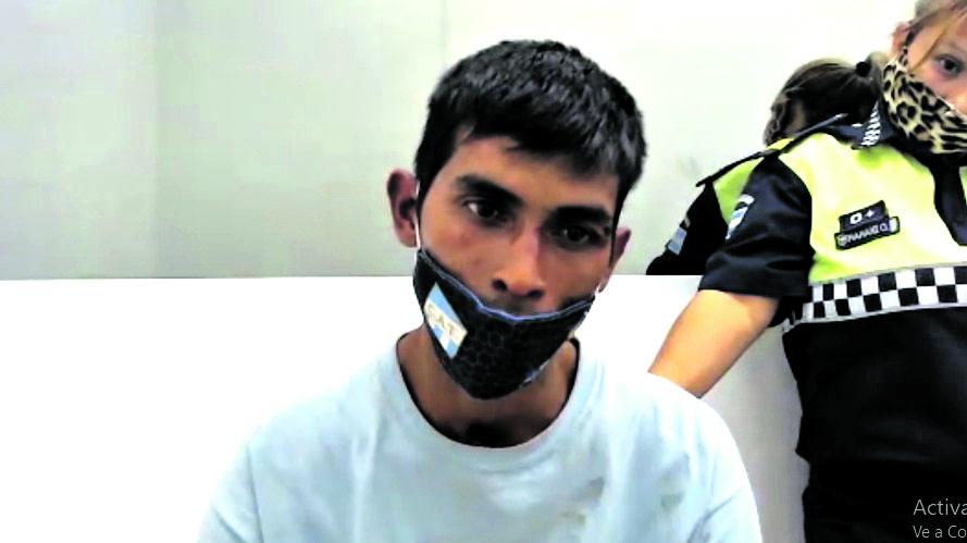 ACUSADO. Walter Mauricio Regudero (26) quedó detenido.