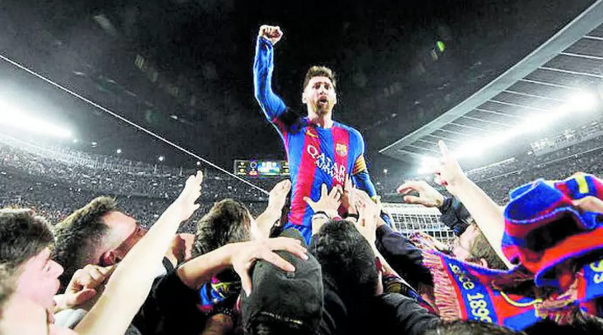 HISTÓRICO. En marzo de 2017, Messi coronó una remontada inolvidable para que Barcelona supere por 6-1 a PSG.