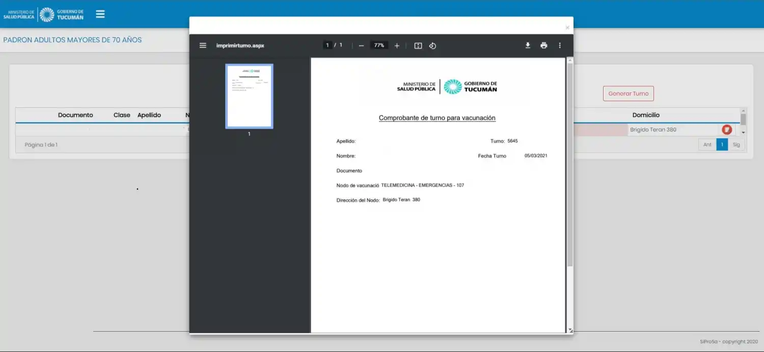 Mayores de 70: el paso a paso vía internet para recibir la vacuna contra el coronavirus