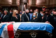 Así fue despedido Menem por el mundo político