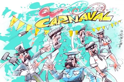 Así fueron los carnavales tucumanos en 1921