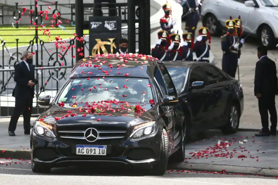 Sepultaron al ex presidente Menem en el cementerio islámico