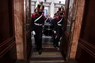 Con todos los honores despidieron al ex presidente Menem