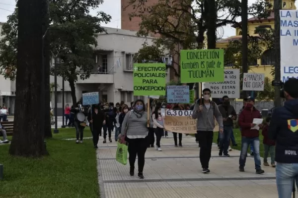 La inseguridad recrudece en Concepción y moviliza a vecinos a buscar soluciones propias