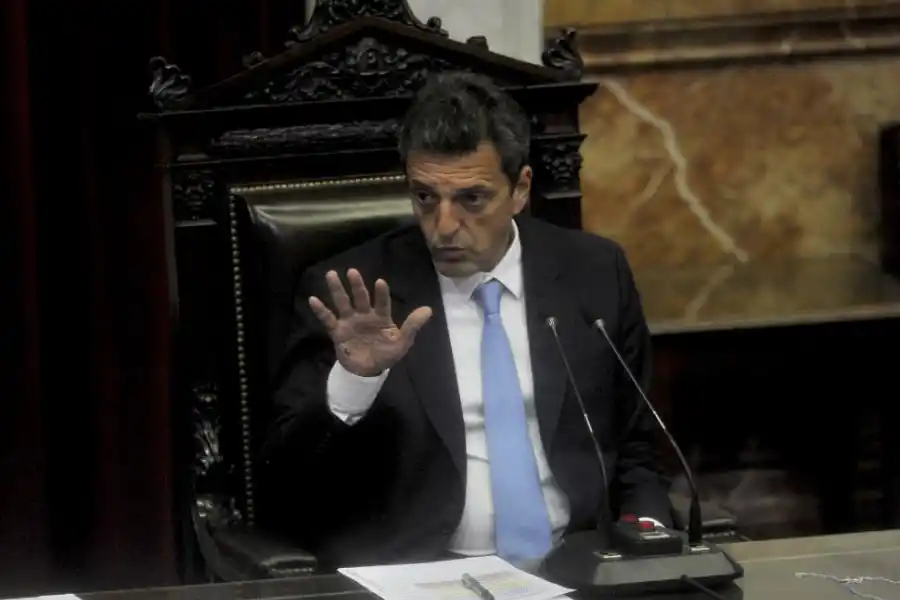 QUEJA. Massa se opone al alcance de Ganancias desde 2013, cuando creó el Frente Renovador. archivo