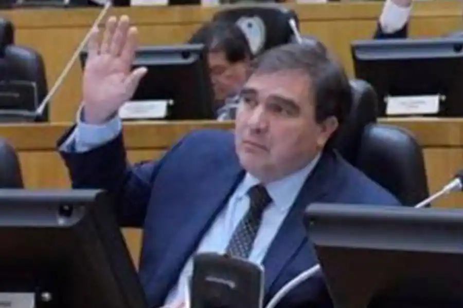 Javier Morof, legislador oficialista.