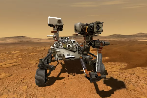 Así fue la llegada del rover Perseverance a Marte
