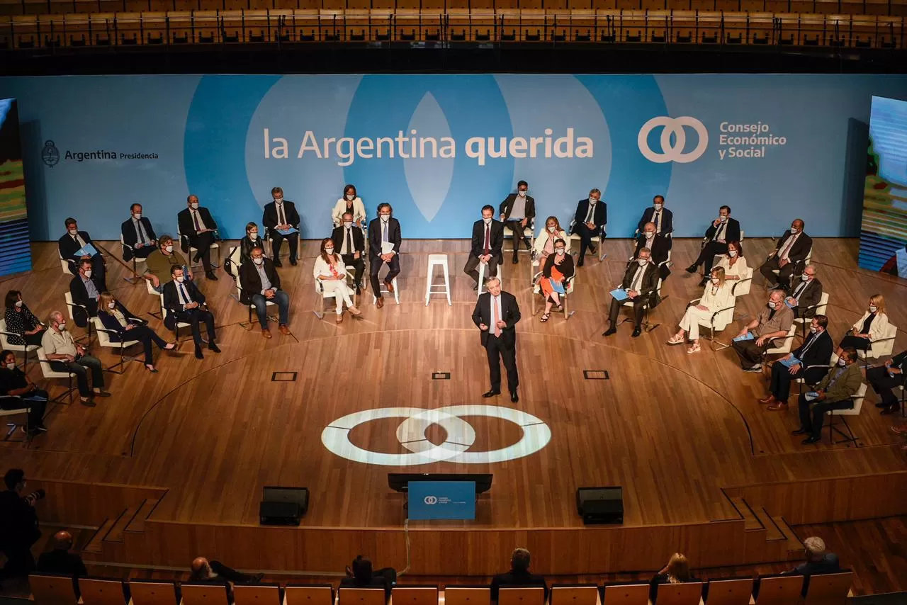 Alberto Fernández anunció la creación de un Consejo Económico y Social