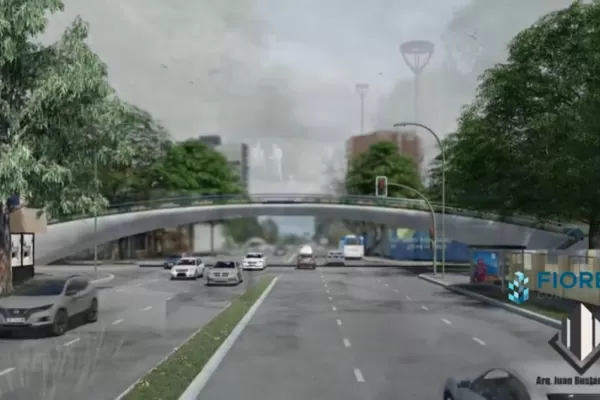 Así será el nuevo puente de la Mate de Luna