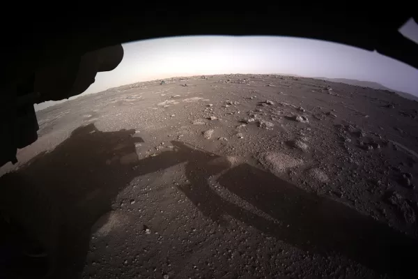 La NASA reveló imágenes de la llegada de Perseverance a Marte