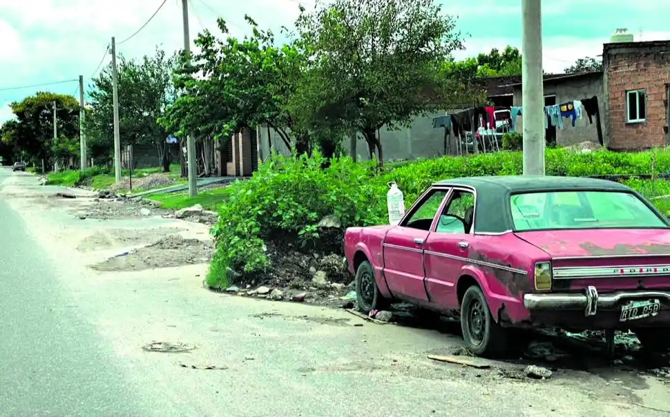 Trampa para peatones en Yerba Buena