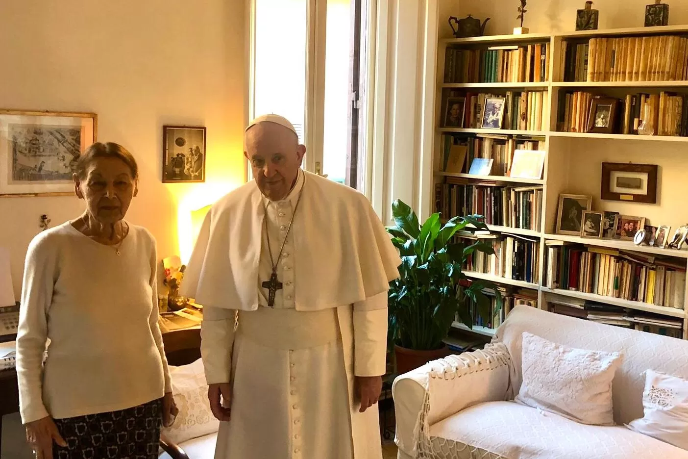 Una visita sorpresa del Papa Francisco
