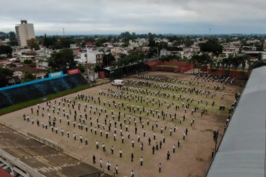 Más de 500 jóvenes rindieron el examen para ingresar al Instituto de Policía