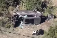 Tiger Woods resultó herido en un accidente automovilístico en Los Ángeles