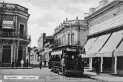 Tucumán retro: el viejo tranvía, por la calle Laprida