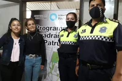 Una agente rescató a una mujer y a su hija de dos delincuentes armados: nos salvó la vida