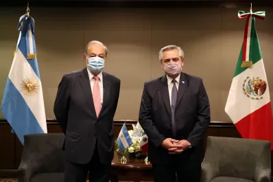 Slim dijo que la Argentina se volvió un país creíble