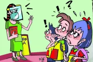 El desafío de enseñar a los más chicos tras una máscara