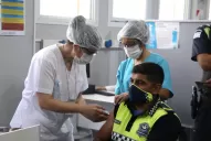 Coronavirus: unos 1.000 policías de Tucumán recibieron la primera dosis de la vacuna