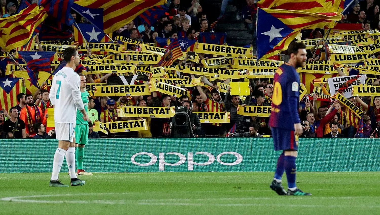 OTROS TIEMPOS. Messi y Cristiano hicieron que el derby español se convirtiera en el más esperado en el mundo. 