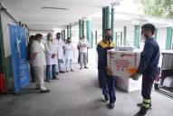 Chahla defiende la vacunación de choferes, periodistas, secretarias y mozos del Ministerio