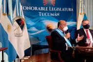 Manzur mencionó algunas obras realizadas y reflotó el proyecto de la Quebrada del Portugués