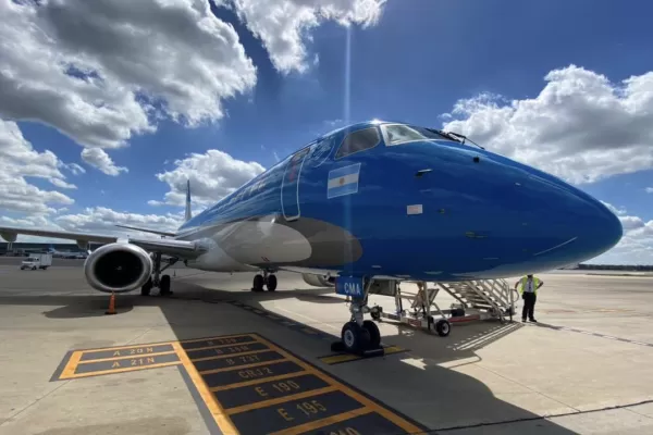 Aerolíneas Argentinas: por casos de covid-19 en su personal, traslada 14 vuelos de Aeroparque a Ezeiza