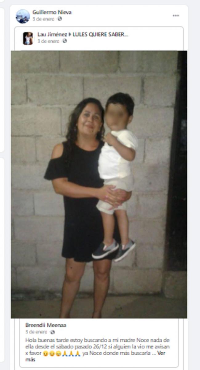 El femicida de Julia Ríos había compartido en Facebook una publicación de la búsqueda