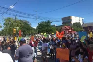 Formosa: en medio de un tenso operativo, retoman las protestas por el regreso a Fase 1