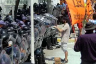 Un ministro de Formosa dijo que no fue pacífica la protesta y reivindicó la fase 1