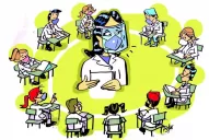 Cómo es la nueva vida escolar en burbujas