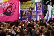 La marcha de las mujeres, en imágenes: pidieron igualdad y respuestas al Estado