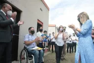 El gobernador dio inicio a la entrega de 104 viviendas al personal de las fuerzas federales