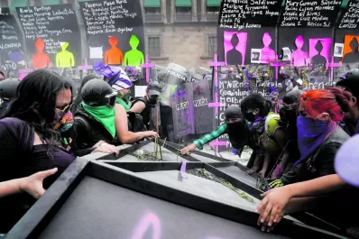 Las marchas del Día de la Mujer en diferentes países