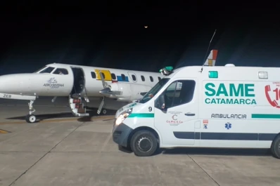 Por una asfixia, una nena catamarqueña fue trasladada de urgencia a Tucumán