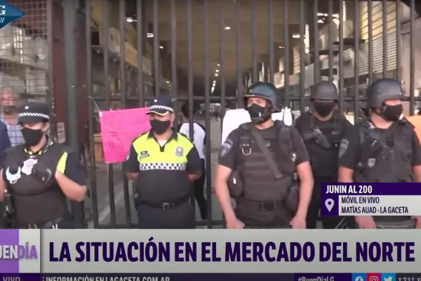 Unas 30 personas permanecen en el Mercado del Norte, según la Policía