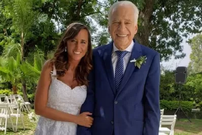 “Estamos muy felices“, dijo Alberto Cormillot, quien será papá a los 82 años
