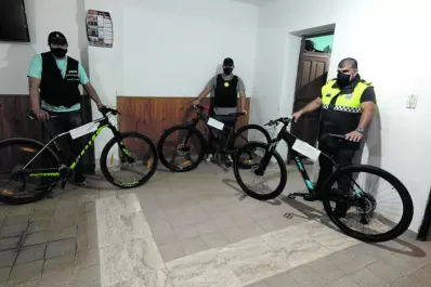 Recuperan lo robado de una bicletería y ahora van por el resto de la banda